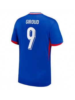 Frankrike Olivier Giroud #9 Replika Hemmakläder EM 2024 Kortärmad